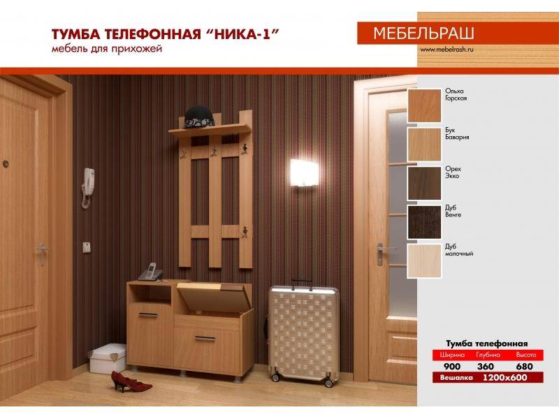 прихожая прямая ника 1 в Дзержинске