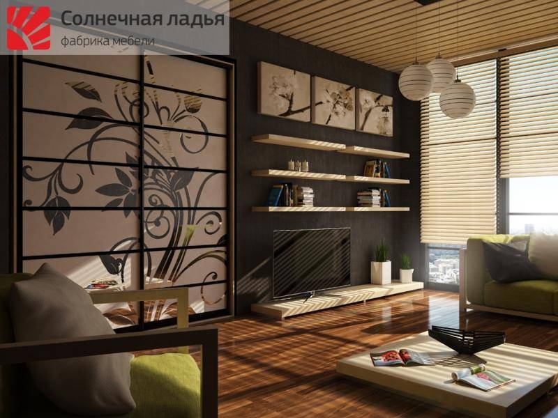 шкаф - купе для гостиной 3 в Дзержинске