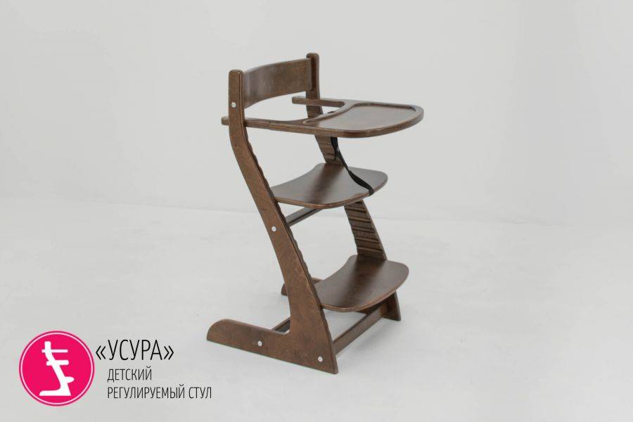 детский растущий регулируемый стул усура орех в Дзержинске
