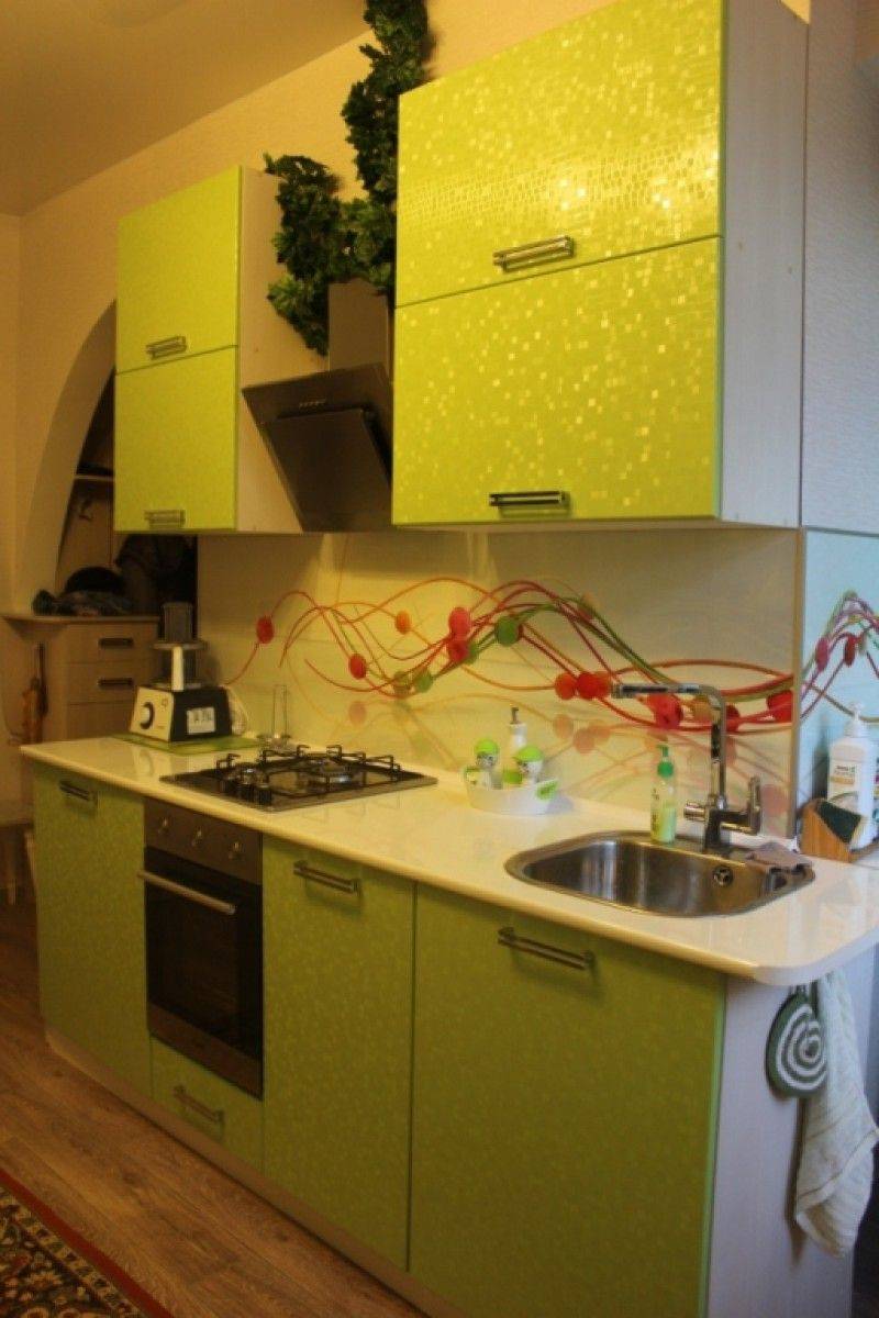 яркая кухня мдф в Дзержинске