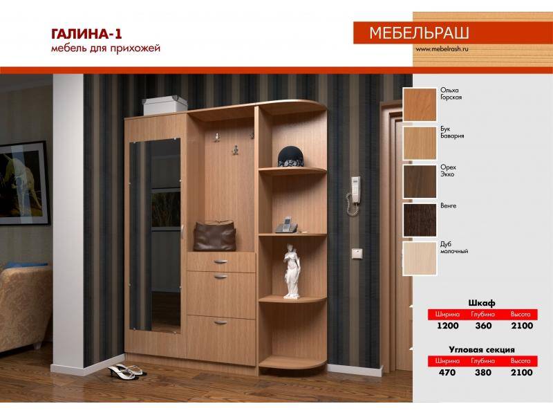 прихожая прямая галина 1 в Дзержинске