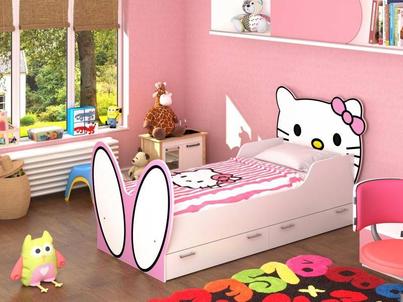 кроватка hello kitty в Дзержинске