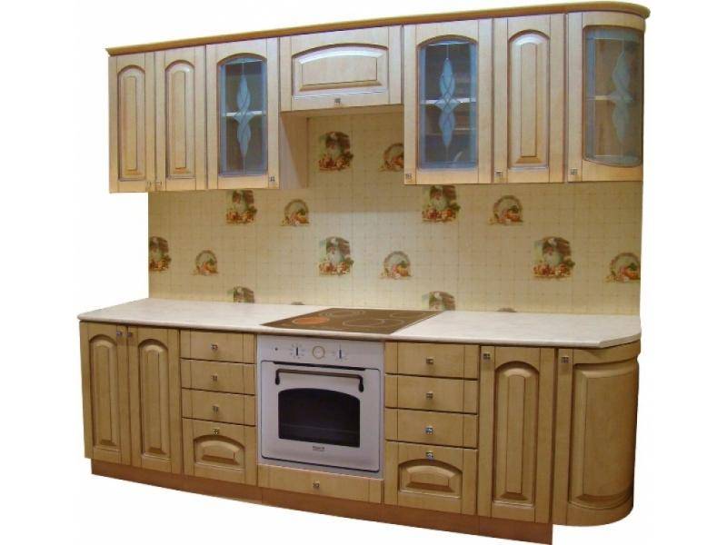 кухня прямая патина беленый дуб в Дзержинске