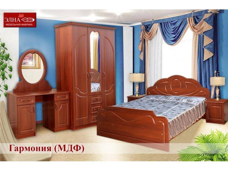 спальный гарнитур гармония (мдф) в Дзержинске