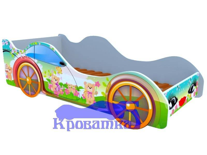 детская кровать-машина мишки в Дзержинске
