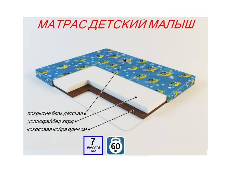 матрас детский малыш в Дзержинске