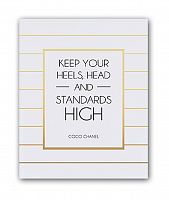 постер keep your heels а3 в Дзержинске