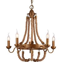 подвесная люстра arte lamp amaca a8957lm-5bz в Дзержинске