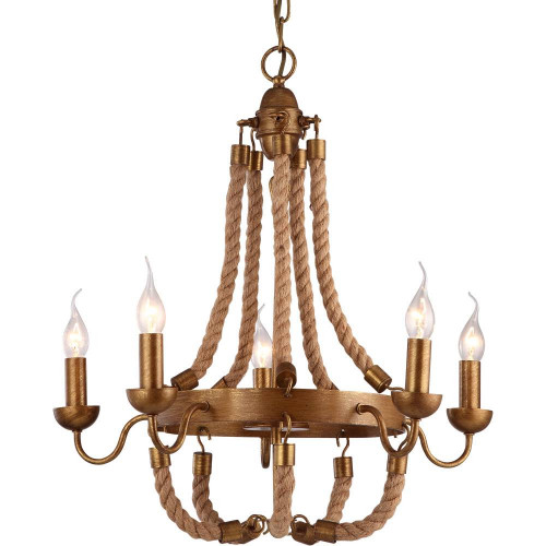 подвесная люстра arte lamp amaca a8957lm-5bz в Дзержинске