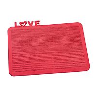 разделочная доска happy board love, красная в Дзержинске