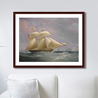 картина: the topsail schooner, 1838г. в Дзержинске