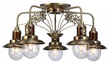потолочная люстра arte lamp sailor a4524pl-5ab в Дзержинске