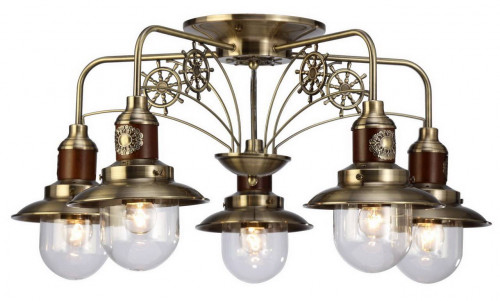 потолочная люстра arte lamp sailor a4524pl-5ab в Дзержинске