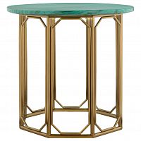 стол журнальный gold green gloss золотой, зеленый в Дзержинске