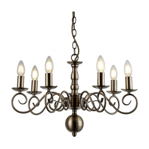 подвесная люстра arte lamp a1129lm-7ab в Дзержинске