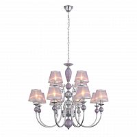 подвесная люстра st luce lilium sl175.103.12 розовая в Дзержинске