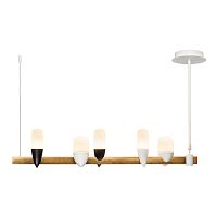 подвесная светодиодная люстра loft it whisper 1028-5wh в Дзержинске