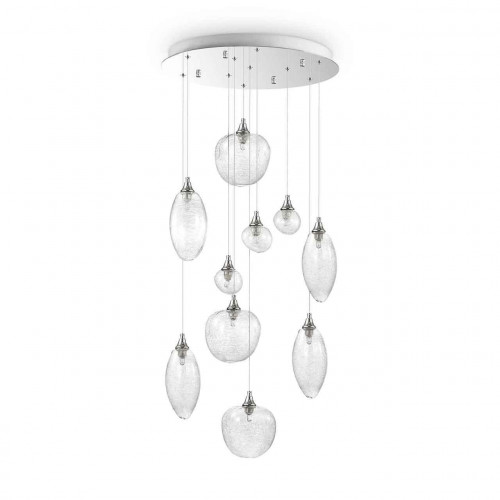 подвесная люстра ideal lux baco sp10 cromo в Дзержинске
