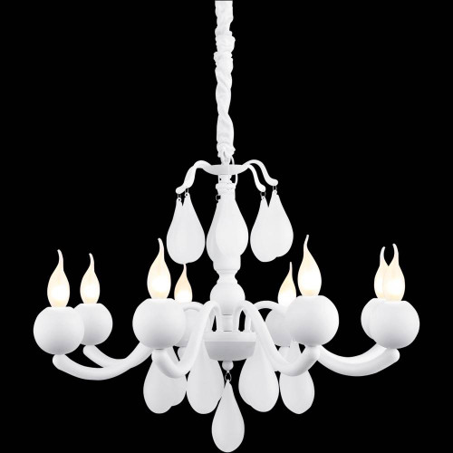 подвесная люстра arte lamp sigma a3229lm-8wh в Дзержинске