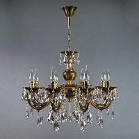 подвесная люстра ambiente aria 8818/8 pb tear drop бронза в Дзержинске
