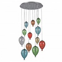 подвесная люстра ideal lux clown sp12 color в Дзержинске