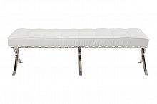 оттоманка barcelona loveseat белая в Дзержинске
