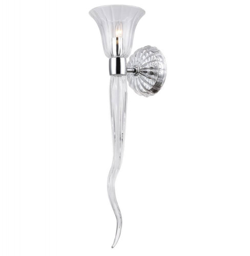 бра crystal lux linda ap1 chrome в Дзержинске