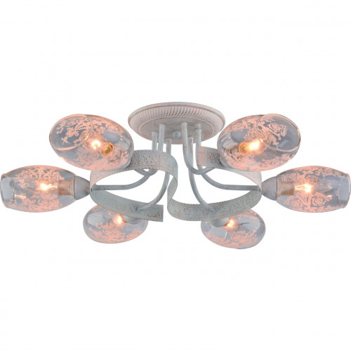 потолочная люстра arte lamp bettina a1296pl-6wg в Дзержинске
