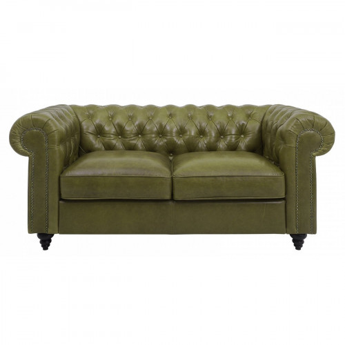 диван chester classic двухместный прямой оливковый в Дзержинске