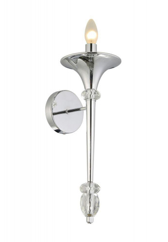 бра crystal lux miracle ap1 chrome в Дзержинске