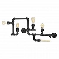 потолочная люстра ideal lux plumber pl5 nero в Дзержинске