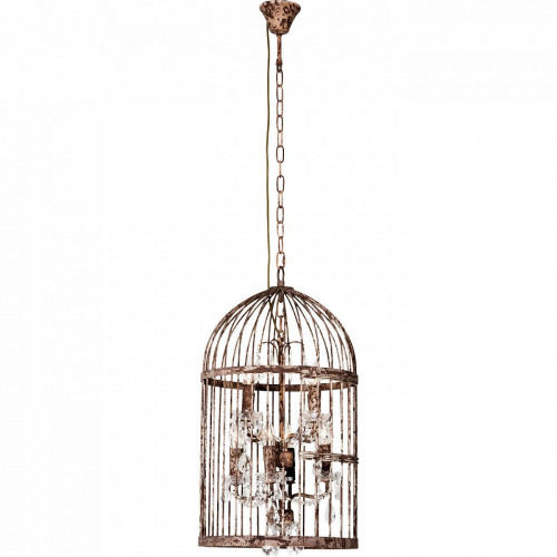 подвесной светильник cage chandelier коричневый в Дзержинске