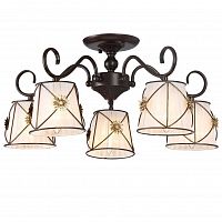 потолочная люстра arte lamp 72 a5495pl-5br в Дзержинске