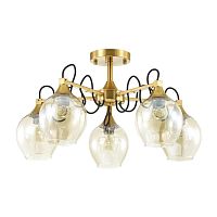 потолочная люстра lumion megan 3777/5c желтая в Дзержинске