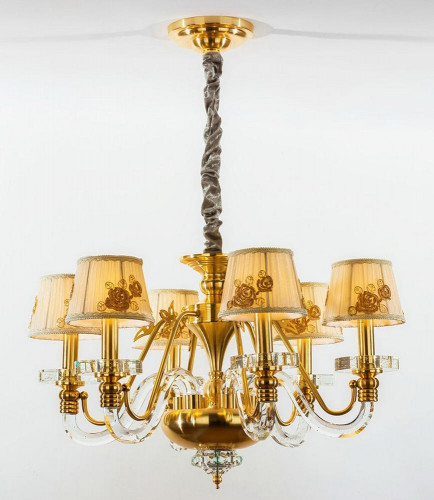 подвесная люстра idlamp domenica 402/6-ledoldbronze в Дзержинске