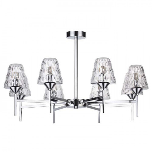 потолочная светодиодная люстра lumion gerana 3598/48cl хром в Дзержинске
