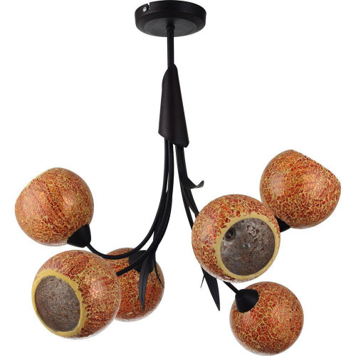 подвесная люстра lussole bagheria lsf-6203-06 в Дзержинске