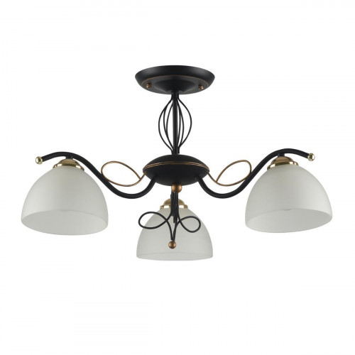 потолочная люстра idlamp ragia 554/3pf-blackpatina в Дзержинске