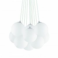 подвесная люстра ideal lux mapa bianco sp22 белая в Дзержинске
