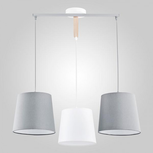 подвесная люстра tk lighting 1279 balance серая в Дзержинске