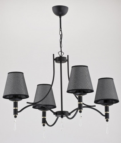 подвесная люстра alfa abil black silver 22964 в Дзержинске