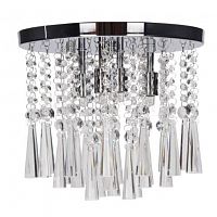 дизайнерская потолочная люстра spot light luxoria 9018428 хром в Дзержинске
