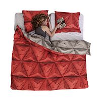 постельное белье оригами красный (200*220) в Дзержинске