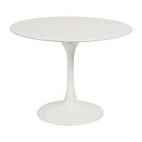 стол журнальный eero saarinen style tulip table белый в Дзержинске