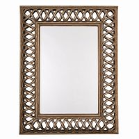 зеркало прямоугольное настенное латунь cross stitch framed в Дзержинске