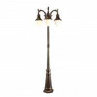 садово-парковый светильник arte lamp vienna a1317pa-3bn в Дзержинске