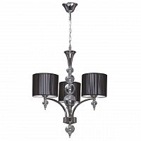 дизайнерская подвесная люстра spot light lyon 5070304 черная в Дзержинске