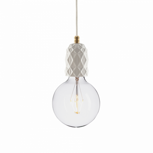 подвесной светильник beton air white brass в Дзержинске