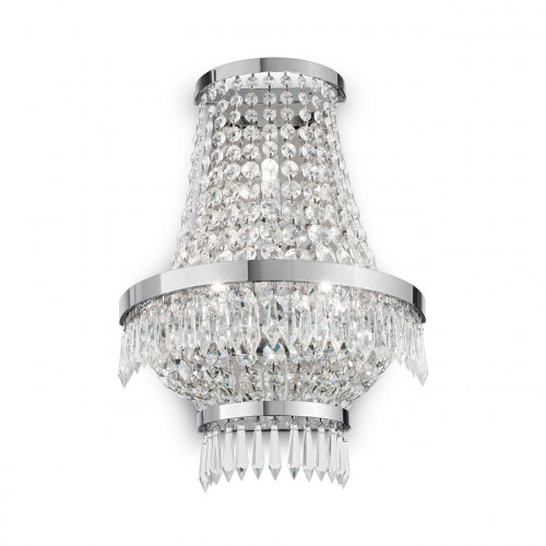 настенный светильник ideal lux caesar ap3 cromo в Дзержинске