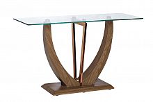 стол piano 127х46х75 см розовое золото, орех в Дзержинске